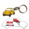 Portachiavi giallo Fiat 500