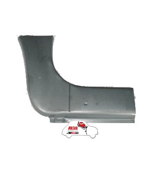Riparazione sottoporta parafango anteriore sinistro Fiat 500 F/L/R