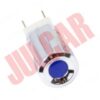 Spia cruscotto cromata con luce rossa Fiat 500/126