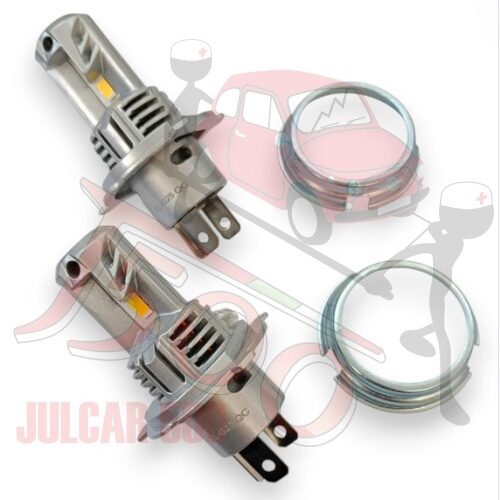 Coppia lampadine a LED per fari anteriori 4300Kv Fiat 500