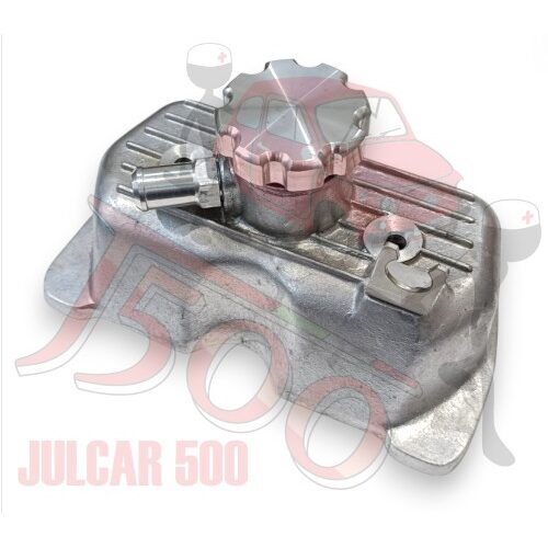 Coperchio punterie tipo Abarth con tappo e staffa Fiat 500