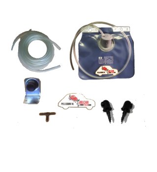 Kit tergi modello Asi con spruzzini neri Fiat 500
