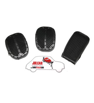 Kit gommini copri pedale Fiat 500