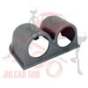 Portastrumenti a 2 fori diametro 52 mm Carbon Look Fiat 500-126-600